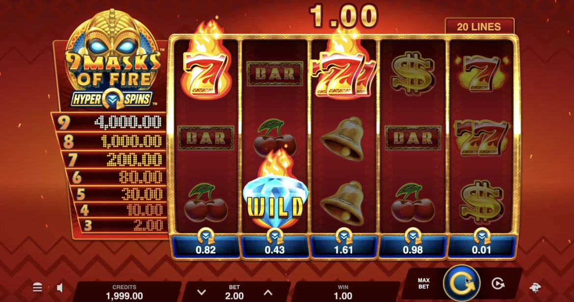 9 Masks of Fire HyperSpins